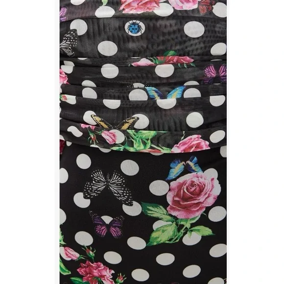 AFRM Bevin Print Power-Mesh Maxi Skirt (Size: M) - Picture 3 of 6